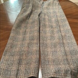 Chic Plaid Trousers
